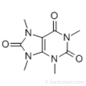 1H-Purine-2,6,8 (3H) -trione, 7,9-dihydro-1,3,7,9-tétraméthyl- CAS 2309-49-1